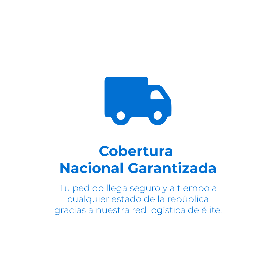 Cobertura nacional garantizada