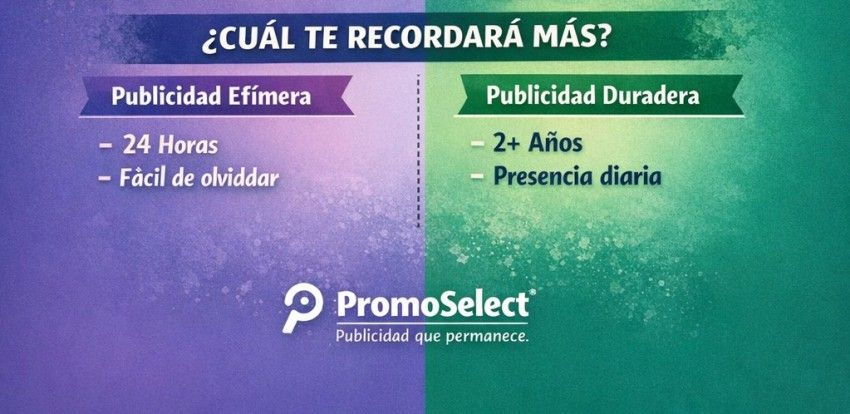 Taza promocional personalizada con logo empresarial - ejemplo de publicidad tangible