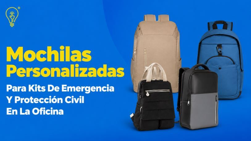 Mochilas Personalizadas Para Kits De Emergencia Y Protección Civil En La Oficina.JPG