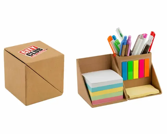 Organizador de escritorio de cartón