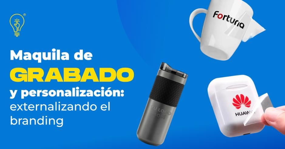 Maquila y grabado de artículos promocionales