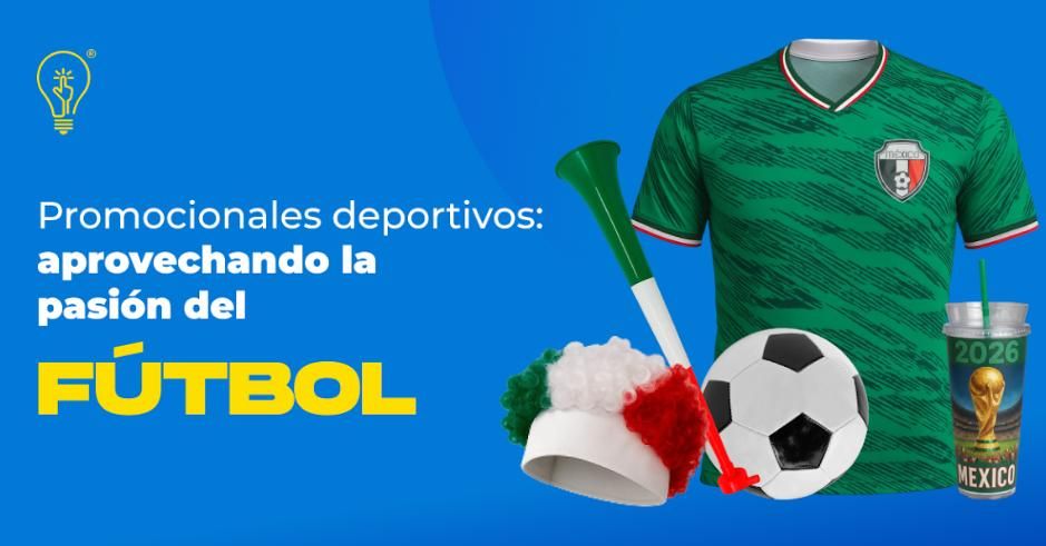 Promocionales deportivos y pasión por el fútbol