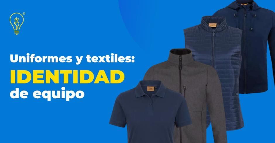 Uniformes y textiles: IDENTIDAD de equipo