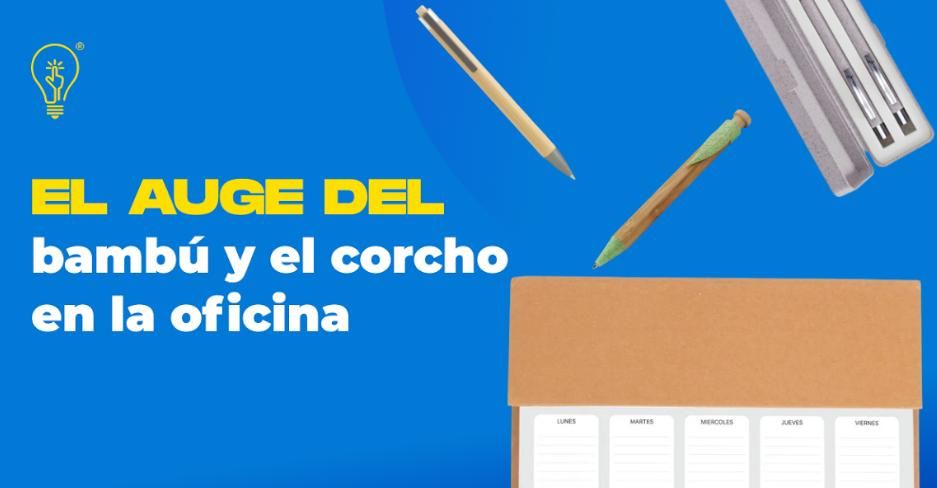 Bambú y Corcho en la Oficina