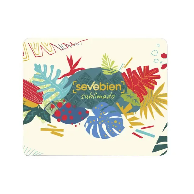Mouse pad promocional personalizado para oficina